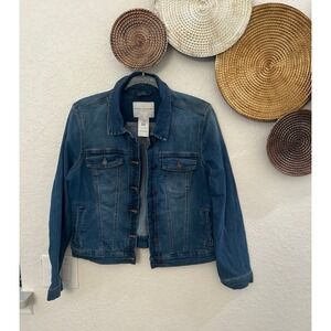 Sanctuary blue denim jacket size medium